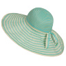 Шляпа женская Charmante HWAT1837 - бирюзовый-белый