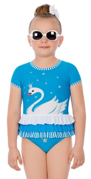 Плавки и футболка пляжная для девочек Arina GPF 071804 AN