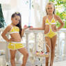 Купальник для девочек (трикини) Arina Festivita GI 041607 AF Tiara - yellow