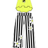 Пляжный комплект для девочек (брюки+топ) Arina Festivita GX 011610 AF Chloe - multicolor