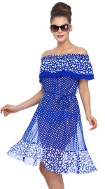 Платье пляжное для женщин Charmante WQ 101805 CH - кобальт