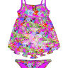 Пляжный комплект для девочек (топ+плавки) Arina Festivita GPQ 031602 AF Harriet - multicolor