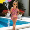 Пляжный комплект для девочек (топ+плавки) Arina Festivita GPQ 031602 AF Harriet - multicolor