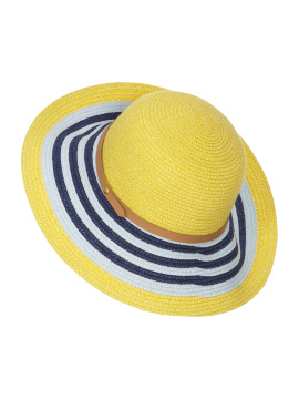 Шляпа женская Charmante HWHS1804 - желтый-голубой