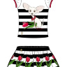 Пляжный комплект для девочек (юбка, топ) Arina Festivita GY 011708 AF Linn - multicolor