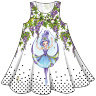 Платье пляжное для девочек Arina Festivita GQ 021707 AF White Fairy - multicolor