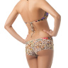 Комплект купальник женский + шорты Charmante WPK/WH061401 Venture - леопард и цветы в коричневых тонах