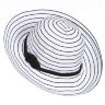 Шляпа женская Charmante HWAT1828 - белый-черный