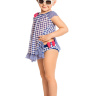 Плавки+платье пляжное для девочек Arina GPQ 011702 Wink