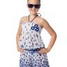 Комбинезон пляжный для девочек Arina GA 061508 Pauline - white/blue